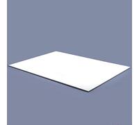Materia Prima Cartón Pluma para Maquetas, Letreros y Soportes. Plancha de Poliestireno Expandido de Fácil Corte. Foamboard Multiusos. (Blanco, 5 mm de grosor, A3)