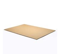Materia Prima Cartón Pluma para Maquetas, Letreros y Soportes. Plancha de Poliestireno Expandido de Fácil Corte. Foamboard Multiusos. (Kraft (marrón), 3 mm de grosor, 50x70 cm)