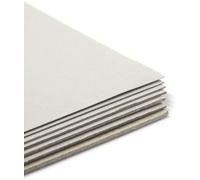 Materia Prima Graukarton für Bastelarbeiten, Modelle und kreative Projekte. Graupappe Leicht zuzuschneidender Bogen aus recyceltem für Einbände und Kartons. (1,5 mm (75 x 52,5 cm))