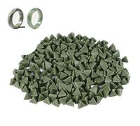 Material abrasivo para pulir 500G, pellets de cerámica para roca, medios de relleno para roca, medios abrasivos de resina, medios abrasivos para corte por vibración, medios