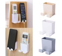 Material ABS duradero para almacenamiento universal de cubiertas, soporte de carga de teléfono de bolsillo multiusos con gancho, caja de