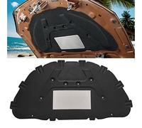 Material amortiguador de sonido de espuma 1 pieza de material PET para 2010-2015 2016-2021 compatible con BMW X1 E84 F48 capó de coche motor almohadilla de aislamiento acústico de algodón insonorizada