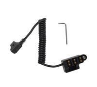 Material de ABS D Cable Divisor de Toque para Batería de Cámara de Montaje V, Cable Divisor de Toque D con Pantalla Digital LED B Tipo 3 Puerto D Cable de Alimentación de Bosque