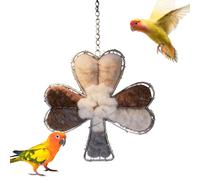 Material de anidación de pájaros: kit de fibra natural para pájaros de jardín, relleno suave y ligero, perfecto para la construcción de nidos, soporte de vida silvestre, fibras naturales de 7.8