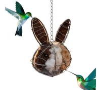 Material de anidación para pájaros | Resistente a Las inclemencias del Tiempo Recargable, Niders Exteriores para pájaros y Moscas | para jardín, Patio o terraza Primavera gorriones Rojos-gargantas