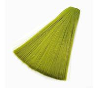 Material de atado de moscas Bucktail de 10 colores, cabello natural de ciervo para serpentina, nublador, engañador de pececillos, juego de cabello de ciervo multicolor para pesca con mosca, agua dulce