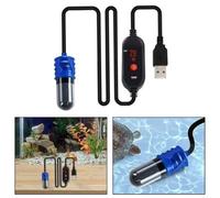 Material de cuarzo utilizado en este calentador USB de control automático de temperatura para máxima seguridad en acuarios (5 W)
