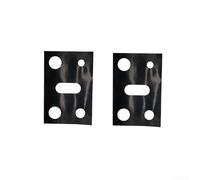 Material de fibra de vidrio, resiste altas temperaturas, evita quemaduras, se adapta a cocinas de gas, esencial para la seguridad de la cocina (negro 0,4 mm)