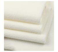 Material de Forro de Polar de Antipilling, 160cm de Ancho, Suave y Cálido, Tela de Forro Polar Peludo de Imitación Lana, para Artesanal, Tapicería, Costura, Proyectos DIY, 50x160cm(Color:Cream)