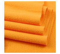 Material de Forro de Polar de Antipilling, 160cm de Ancho, Suave y Cálido, Tela de Forro Polar Peludo de Imitación Lana, para Artesanal, Tapicería, Costura, Proyectos DIY, 50x160cm(Color:Golden yellow