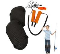 Material De,Herramienta De Supervivencia Ergonómica con Silbato - Juego de Protectores para Las Rodillas - para En Hielo, Actividades Al Aire Libre, Esquí, Senderismo Y Rescate