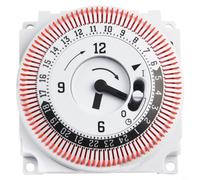 Material de la PC, voltaje de funcionamiento de 250V 50Hz, interruptor mecánico del contador de tiempo para el uso industrial