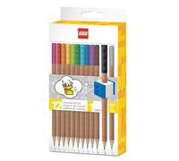 LEGO Pack de 12 Lápices de Colores con Adorno 2.0