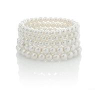 Material de perlas, forma especial única, gran apariencia, mejora cualquier atuendo sin esfuerzo (perla (cinco juegos))