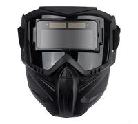 Material de policarbonato utilizado en máscara de soldadura de oscurecimiento automático; perfectamente adecuado para uso doméstico o profesional en varias aplicaciones industriales