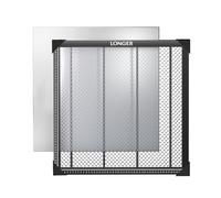 Material de protección: La mesa panal de abejas de Longer de 500 * 500 mm es esencial para máquinas de grabado y corte láser. Ofrece doble protección, evacúa humos,