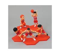 Material de PVC para decoración de escritorio con animación del equipo de baloncesto Shohoku Dunk Slam