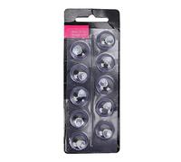 Material De Silicona 10 Unids/pack Cúpulas Para Audífonos 8mm Cúpula De Graves Antiestática Lavable De Una Sola Capa Abierta Para Reemplazo