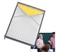 Material Didáctico De Física - ABS Acrílico 42x31cm | Herramienta De Demostración De Ley Estadística De La Junta Modelo De Laboratorio De Escuela De Física | Kit De Aprendizaje Visual para