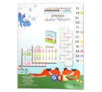 Material Escolar - Lectura y Escritura - Aprendo Sílabas Trabadas - Editorial GEU