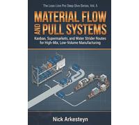 Material Flow & Pull Systems: Kanban, Supermarkets, and Water Strider Routes for High-Mix, Low-Volume Manufacturing (Lean Line Pro Deep Dive Series)
