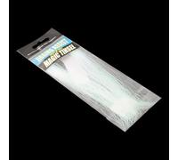 Material holográfico brillante para atar moscas de agua salada, flash de fibra trenzada para plantillas de cristal, señuelo y decoración de gancho de asistencia (007)