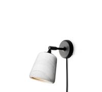 Material Lámpara de Pared Mármol Blanco