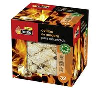 Material para el encendido de barbacoas Ovillos de madera Eco (24 pzs.)