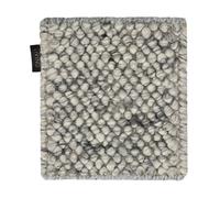 Material Samples Muestra de alfombra de lana Flock Gris natural