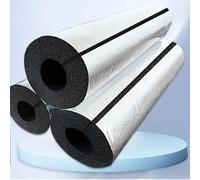 Materiales aislantes for tuberías, manguitos aislantes for tuberías, materiales aislantes for tuberías de espuma de caucho de célula cerrada(76mm*4cm*1m)