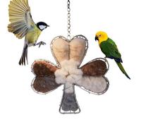 Materiales de anidación para colibríes | Refugio de árboles recargable | Casas y pajareras Pájaros moscas - para gorriones y leñones al aire libre Jardín Trasero Terraza Primavera y