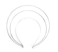 Materiales de bricolaje de tres capas para el pelo sagrado, lindo soporte para el pelo para la cara, disfraz de fiesta de Halloween, diadema de metal para mujeres, diademas de metal finas para