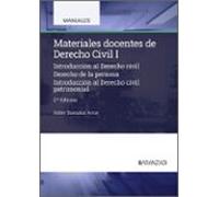 Materiales Docentes De Derecho Civil I