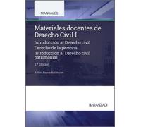 Materiales docentes de Derecho Civil I: #¡REF! (Manuales)