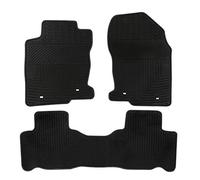 Matericuo - Alfombrillas de coche a medida para Lexus NX300/NX300h/NX200t (2015-2021), de goma negra, resistentes a todo clima, duraderas y sin olor