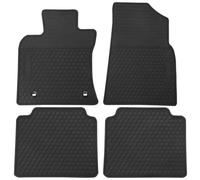 Matericuo Alfombrillas de Coche de Ajuste Personalizado para Toyota Avalon 2019-2024, Alfombrillas de Goma Negra, protección para Todo Tipo de Clima, Resistentes, sin Olor