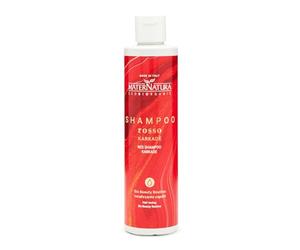Maternatura, Champú Rojo Hibisco, Champú Matizador Ideal para Tonos Rojizos y Rojos, Hidratante, Bio Beauty Routine Matizante para Cabello Rojo, Made in Italy - 250 ml