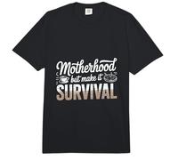 Maternidad, Pero hazlo Sobrevivir mamá Comfort Colors Adult Heavyweight T-Shirt