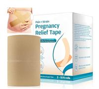 Maternity Belly Band Tape, Pregnancy Support Wrap, Prenatal Abdominal Tape, Breathable Cotton Material, Gentle Stretch Fabric, Skin-Friendly Adhesion, Perfect for Abdomen, Waist, Pelvis