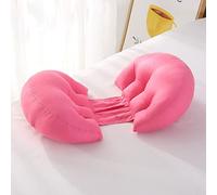 Maternity Pillows,Pregnancy Pillow For Sleeping,Waist Protection Side Sleeping Pillow,Hygroscopic And Sweat Releasingm,Support For Back, Hips, Legs, Belly For Pregnant Women, LJJY-KK, Pink