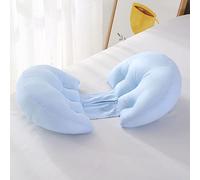 Maternity Pillows,Pregnancy Pillow For Sleeping,Waist Protection Side Sleeping Pillow,Hygroscopic And Sweat Releasingm,Support For Back, Hips, Legs, Belly For Pregnant Women, LJJY-KK, Blue
