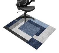 Mates de Silla de Oficina de Piso de Madera Dura Silla de Juego Que no es Deslizamiento de la Alfombra Protector de Piso de Alfombra para escritorios 150 x 180 cm Ideal para Uso en el hogar y la