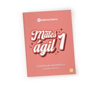 MATESÁGIL 1 Cursiva - Cuaderno de Matemáticas para Practicar y Mejorar | 76 páginas | Primero de Primaria 6-7 años | Dedicación 20 min al día | Soluciones incluidas | Diploma matemático mediante QR