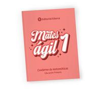 MATESÁGIL 1 Imprenta - Cuaderno de Matemáticas para Practicar y Mejorar | 76 páginas | Primero de Primaria 6-7 años | Dedicación 20 min al día | Soluciones incluidas | Diploma matemático mediante QR