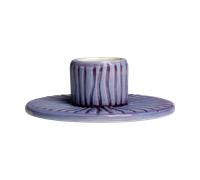 Mateus Candelabro Stripes Ø8 cm Violeta