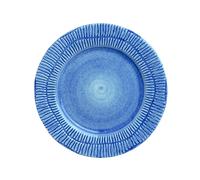Mateus Plato Stripes Ø21 cm azul claro