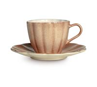 Mateus Taza con plato Oyster 25 cl Cinnamon