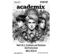 Math 30 Diploma Prep: Pre-Calculus 12, Volume 22.4 (Academix: Math 30 Diploma Prep)