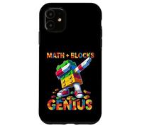 Math Blocks Genius Funny Blocks Bricks Lovers Master Builder Carcasa para iPhone 11