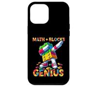 Math Blocks Genius Funny Blocks Bricks Lovers Master Builder Carcasa para iPhone 12 Pro MAX